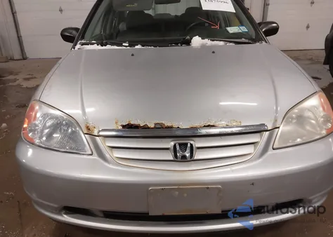 2001 Honda Civic Lx from USA, damaged, VIN 2HGES165X1H531455